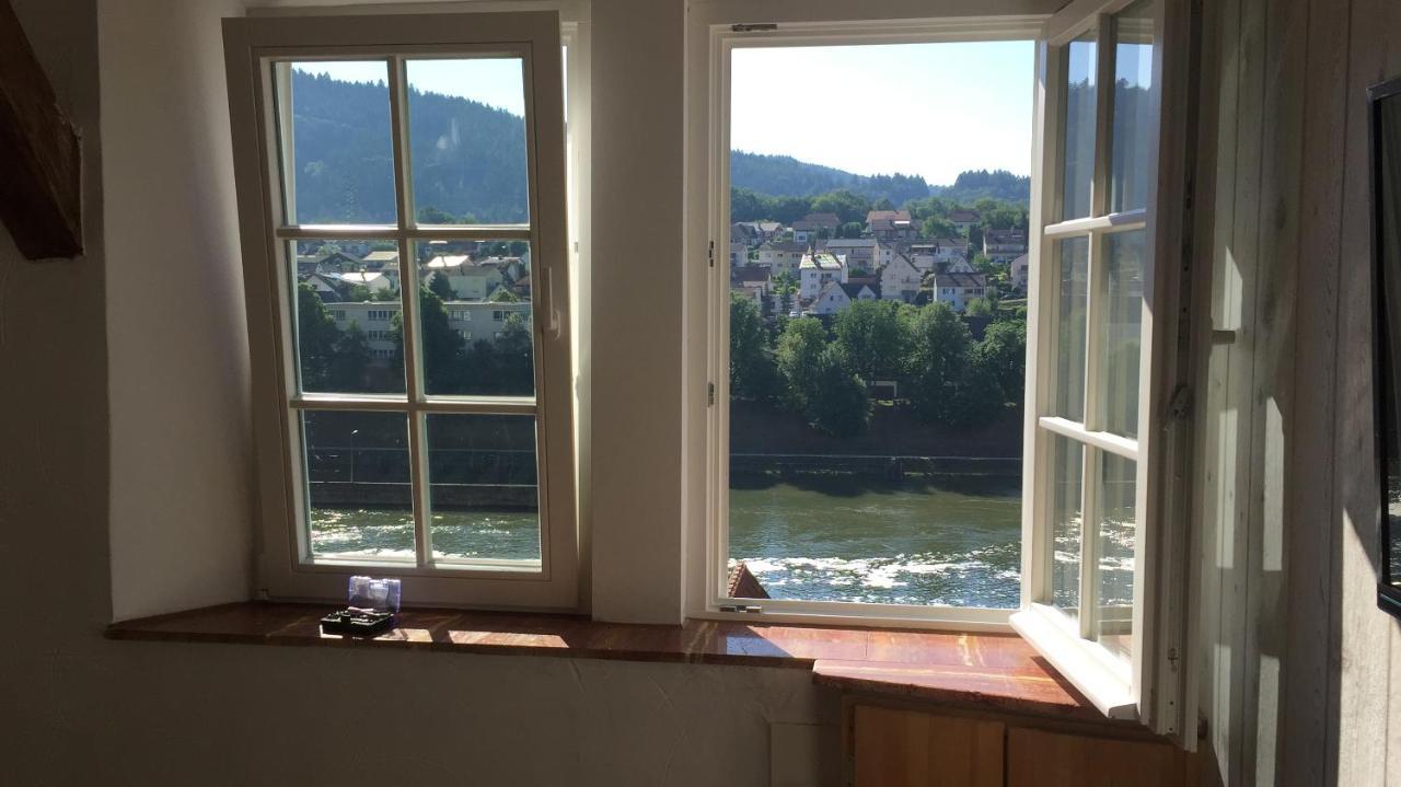 Natur Und Neckarblick Bei Heidelberg Apartment Hirschhorn Exterior photo