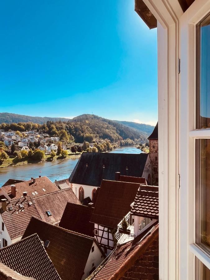 Natur Und Neckarblick Bei Heidelberg Apartment Hirschhorn Exterior photo