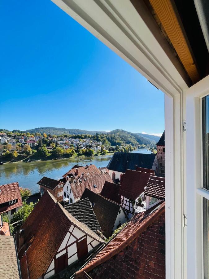 Natur Und Neckarblick Bei Heidelberg Apartment Hirschhorn Exterior photo