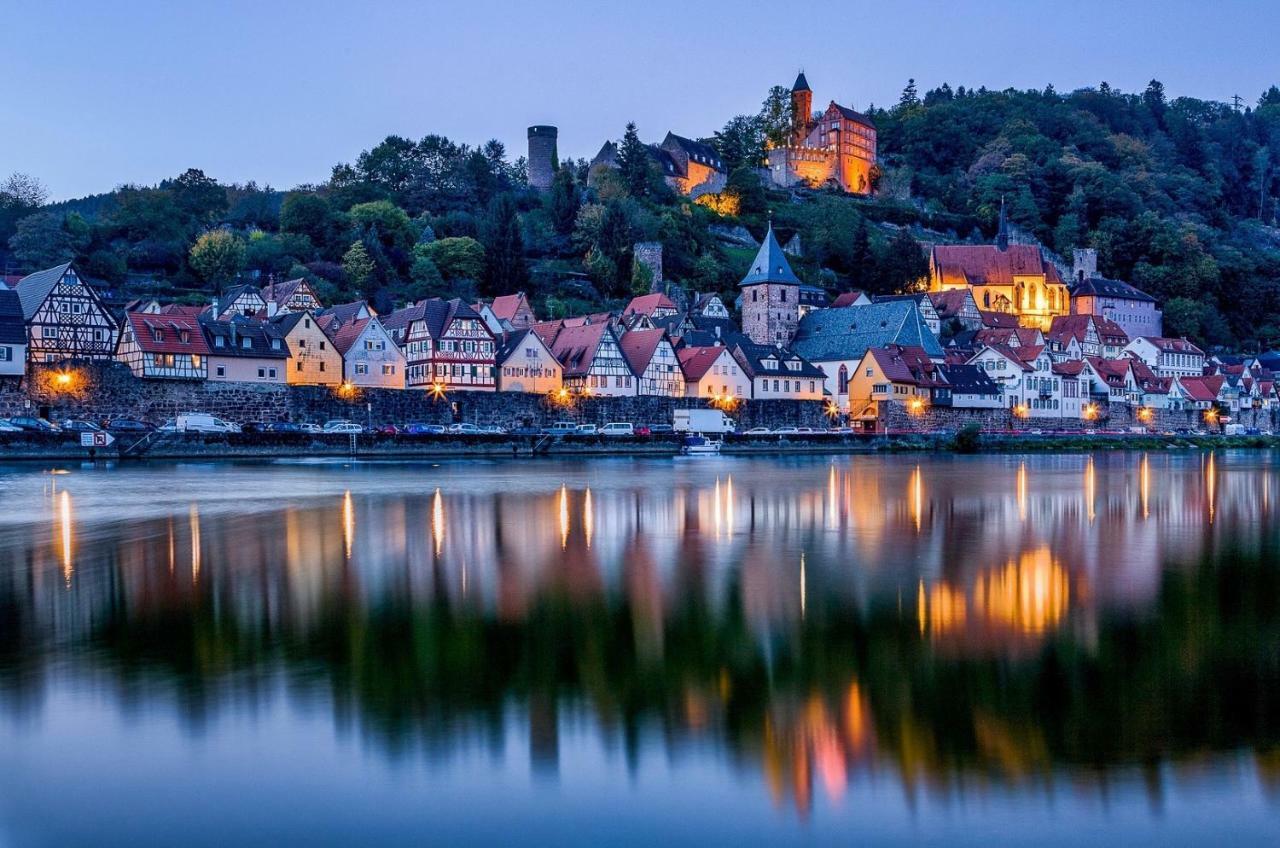 Natur Und Neckarblick Bei Heidelberg Apartment Hirschhorn Exterior photo